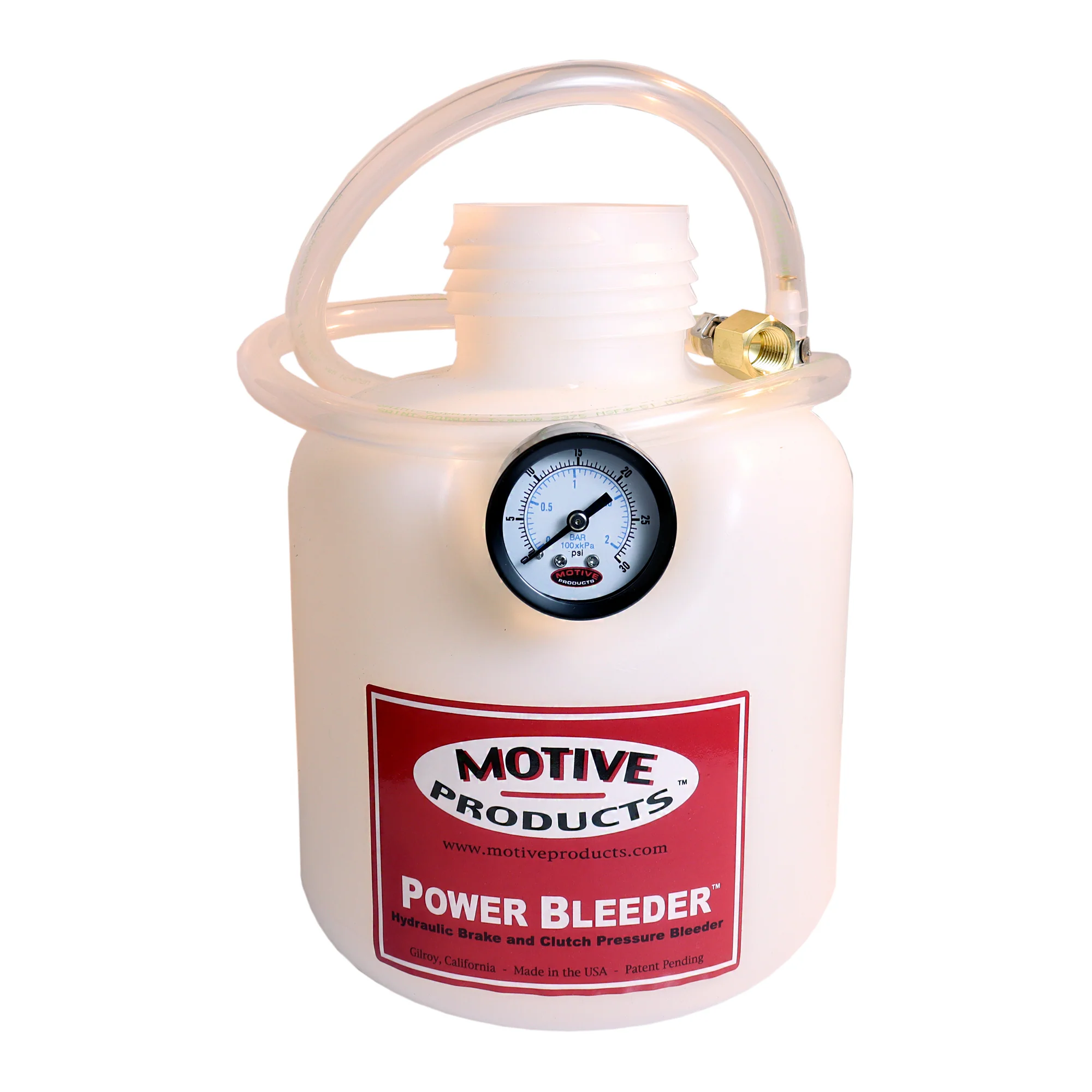 0091 2-Qt Bleeder Tank Only – NPT Fitting, No Pump