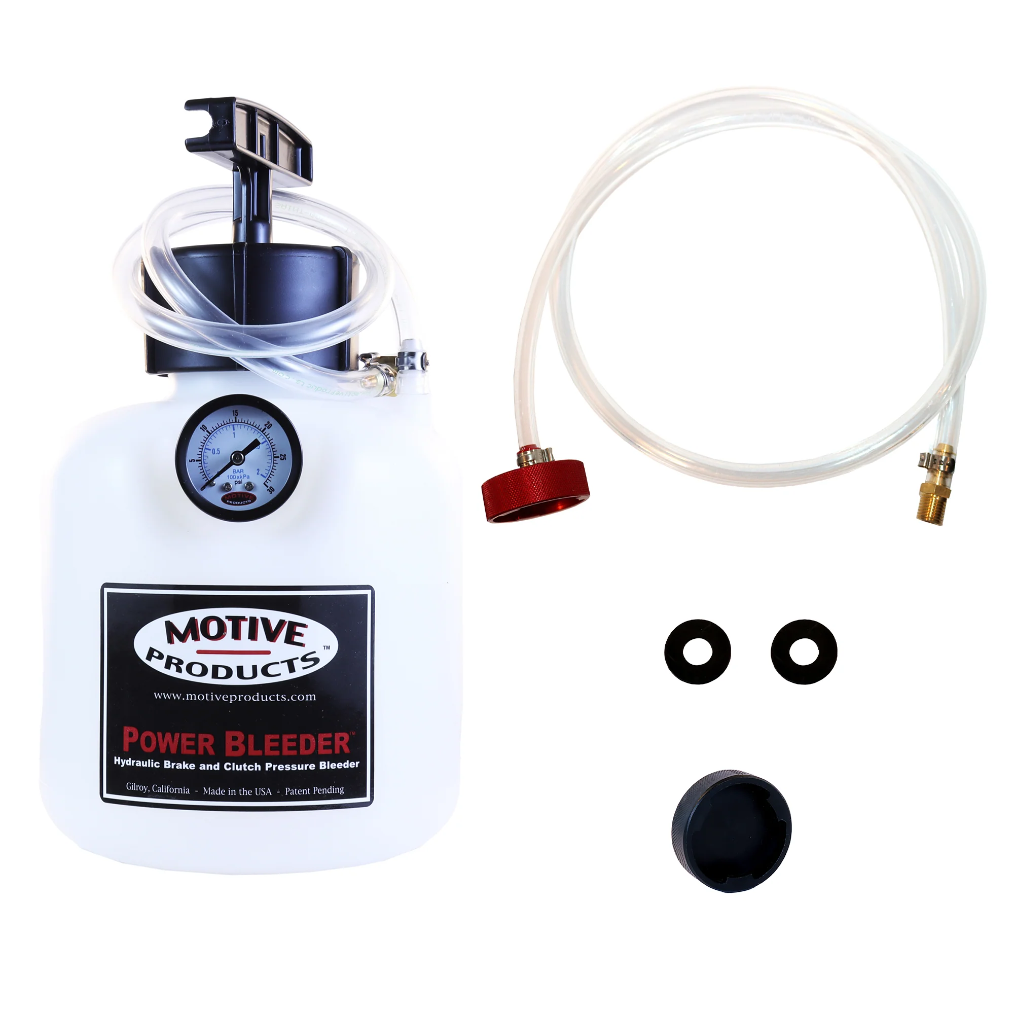 0113 Black Label Chrysler Power Bleeder Kit – 2 Qt Billet Adapter