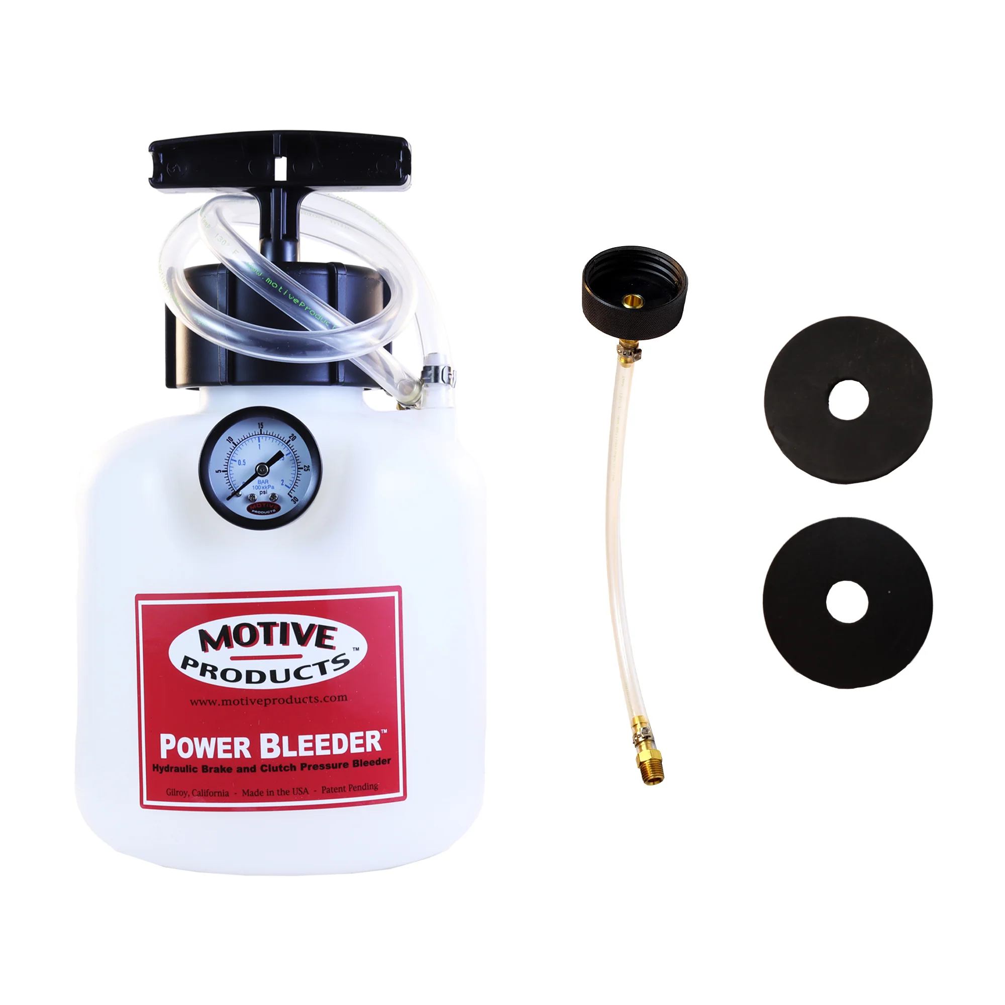 0133 AP Racing Reservoir Power Bleeder Kit – 2 Qt One-Person - Image 3
