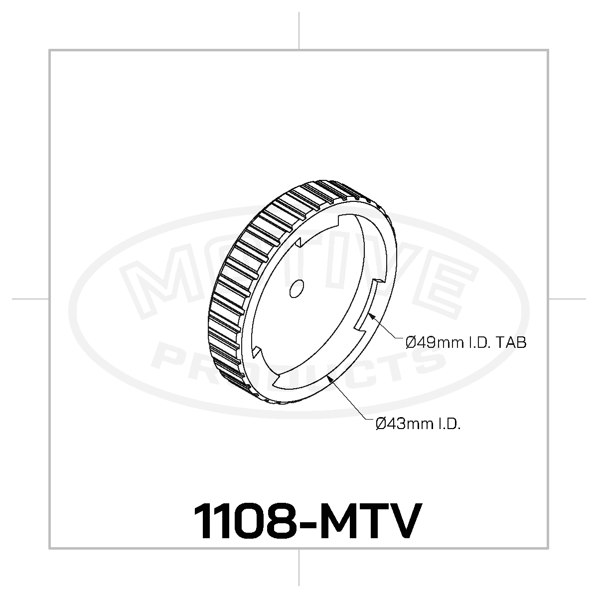 1108 Late-Model GM 3-Tab Brake Bleeder Adapter – '92+ GM - Image 2