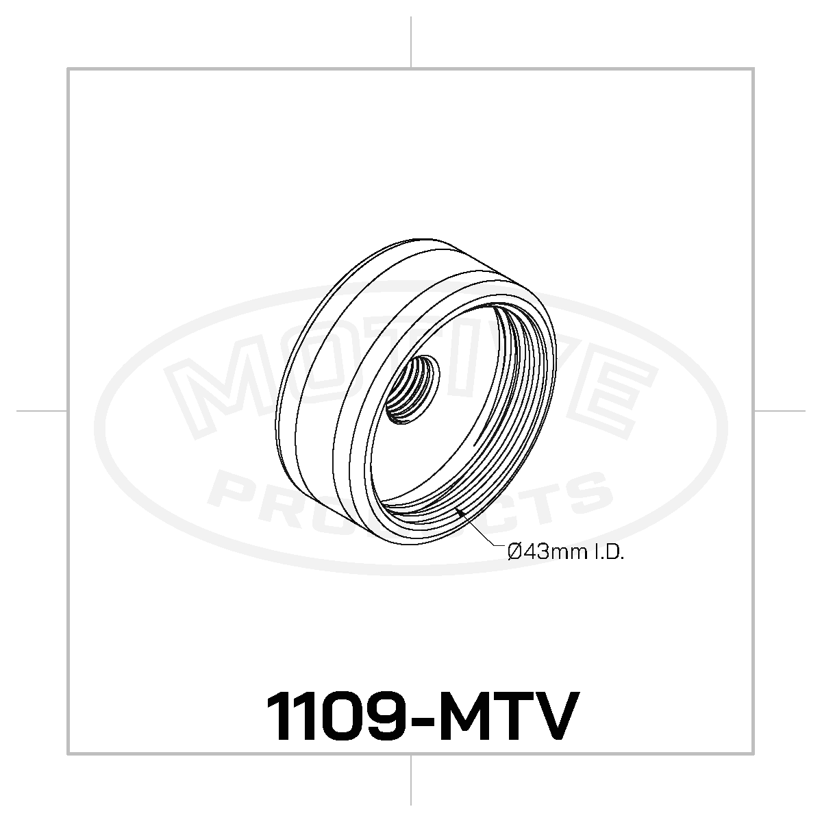 1109 Black Label European 45mm Swivel Brake Bleeder Adapter - Image 2