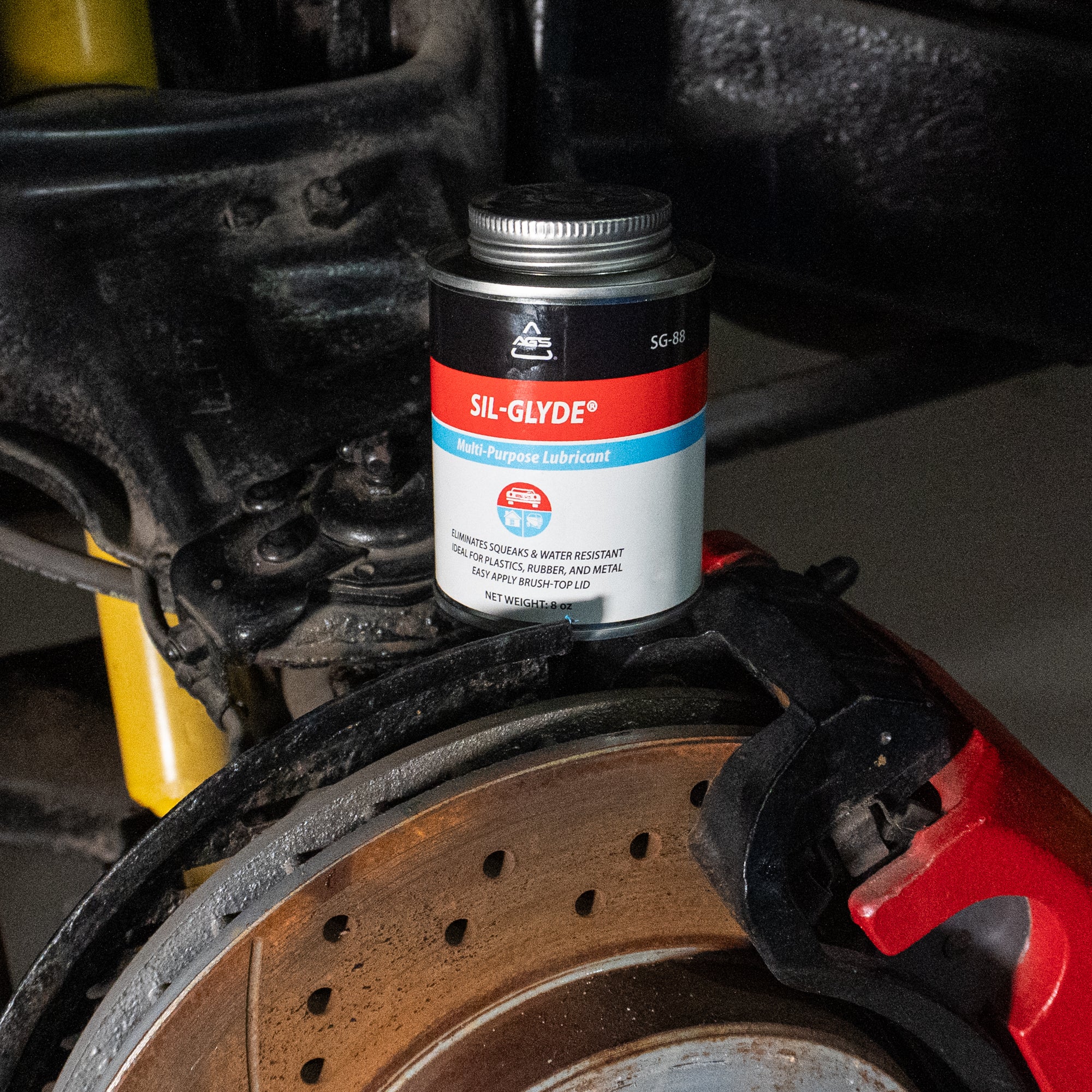 Sil-Glyde Silicone General-Purpose Lubricant – 8 oz Brush Top - Image 4
