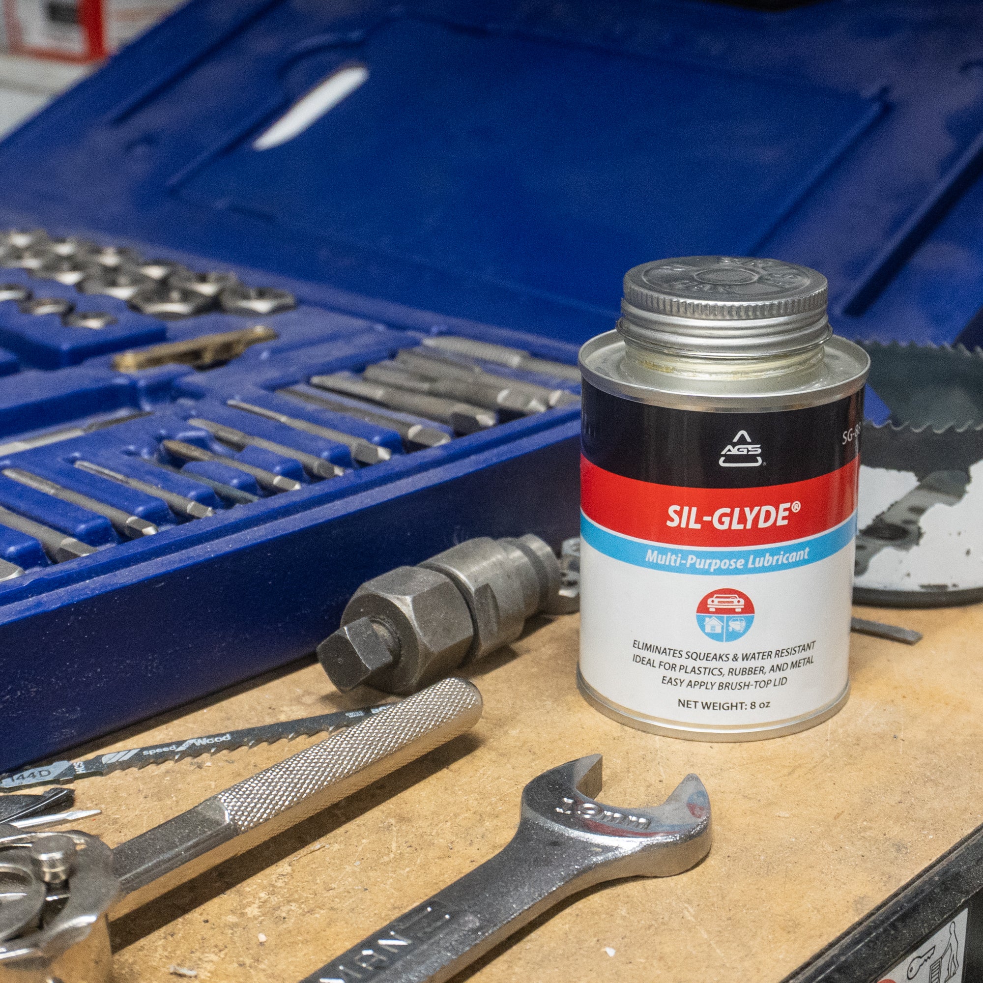 Sil-Glyde Silicone General-Purpose Lubricant – 8 oz Brush Top - Image 5